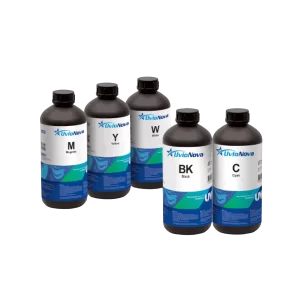 UV LED Inks for Roll to Roll and Hybrid Printers with Kyocera Heads – FK
